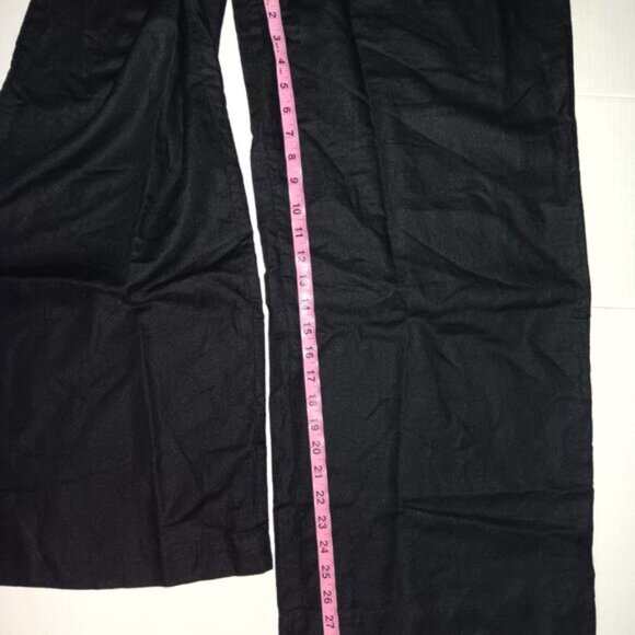 GAP WOMEN'S PLEATED LINEN BLEND PANTS - Picture 11 of 12